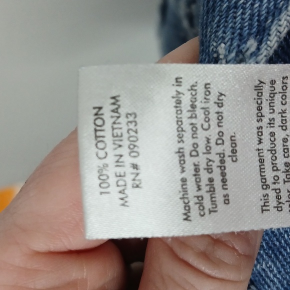 Nwot PacSun Medium Blue Distressed Dad Jeans Size 24 - Picture 13 of 13